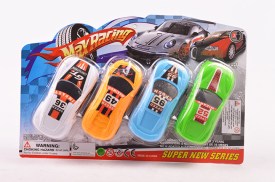 Set 4 autos de carrera MAX RACING (1)